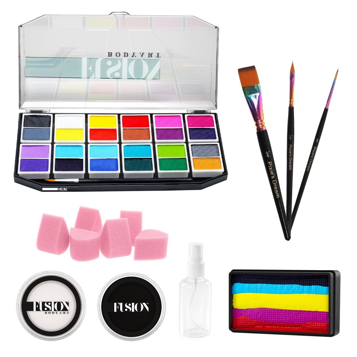 Beginner Face Painting Kit Fusion Body Art