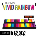 Leanne's Vivid Rainbow - Petal Palette - Fusion Body Art