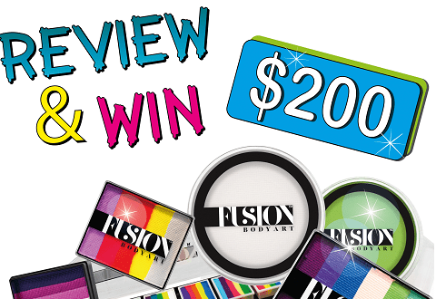 Win $200 worth of Fusion Body Art Products - Fusion Body Art