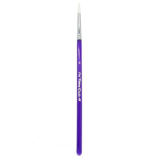 Art Factory Studio | Acrylic Handle - Round Brush #4 - Fusion Body Art