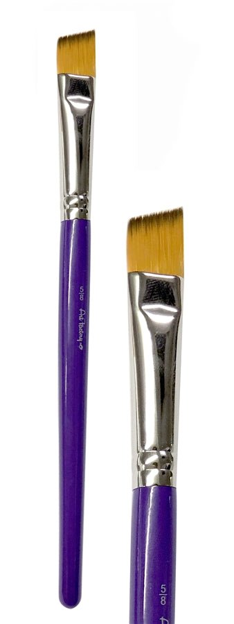 Art Factory Studio Face Paint Brush | 5/8 Angle Brush - Fusion Body Art