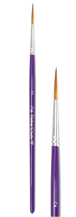 Art Factory Studio Face Paint Brush | Script Liner Brush #2 - Fusion Body Art