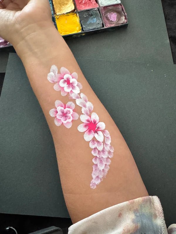 Blazin Face Painting Brush by Marcela Bustamante | Floralia Medium - Fusion Body Art