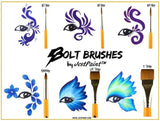 BOLT | Face Painting Brush by Jest Paint - Blooming Brush - Fusion Body Art