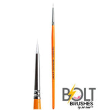 BOLT | Face Painting Brushes by Jest Paint - Crisp Round #1 - Fusion Body Art