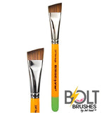 BOLT | Face Painting Brushes by Jest Paint - FIRM 3/4 inch Angle - Fusion Body Art
