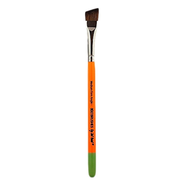 BOLT | Face Painting Brushes by Jest Paint - Medium FIRM Angle 5/8 inch - Fusion Body Art