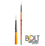 BOLT | Face Painting Brushes by Jest Paint - Thin Round #3 - Fusion Body Art