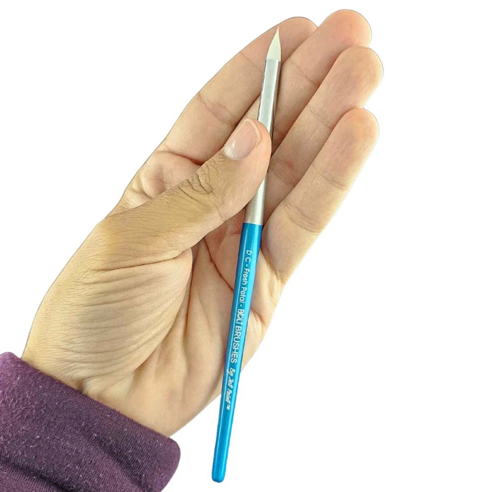 BOLT Face Painting Brushes Diamond Collection Fresh Petal Brush