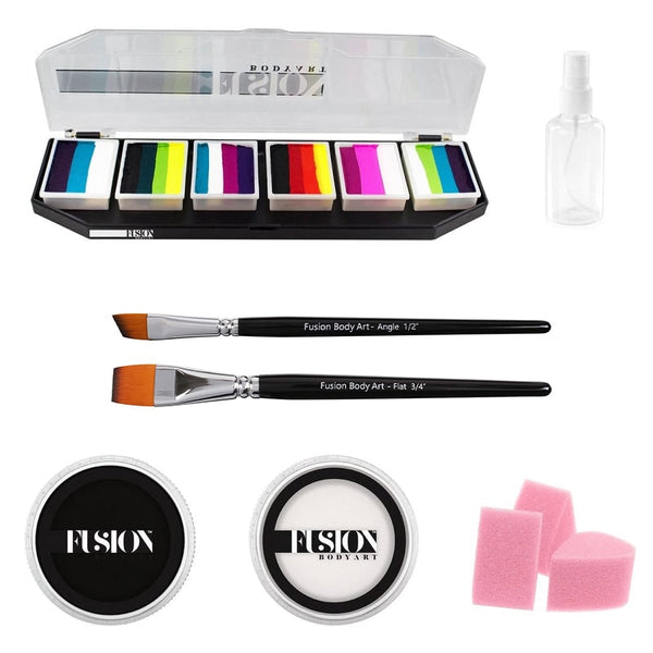 Burst Split Cake Palette Bundle Saver kit - Fusion Body Art