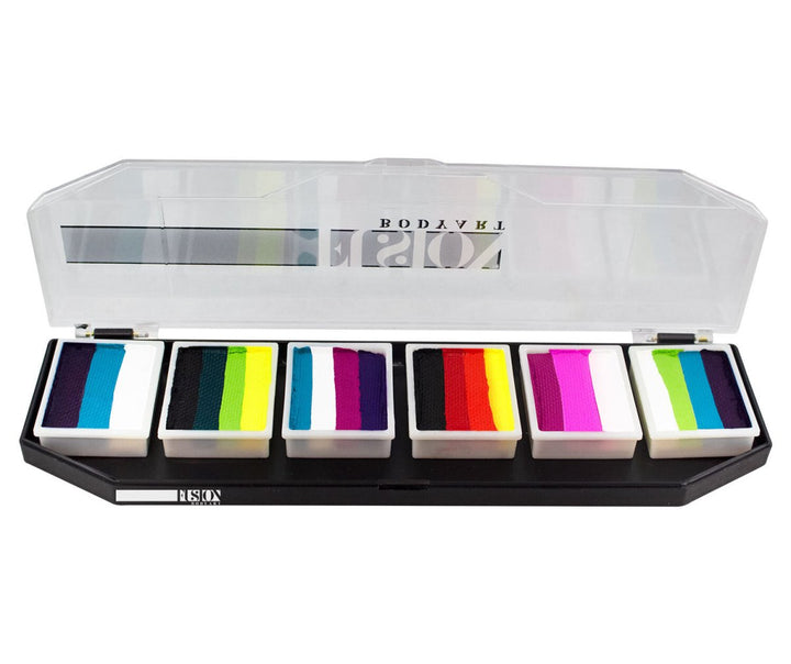 Burst Split Cake Palette Bundle Saver kit - Fusion Body Art