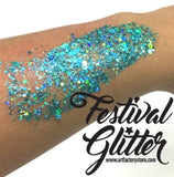 Festival Chunky Glitter Gel | Blue Lagoon 35mL - Fusion Body Art
