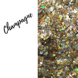 Festival Chunky Glitter Gel | Champagne 35mL - Fusion Body Art