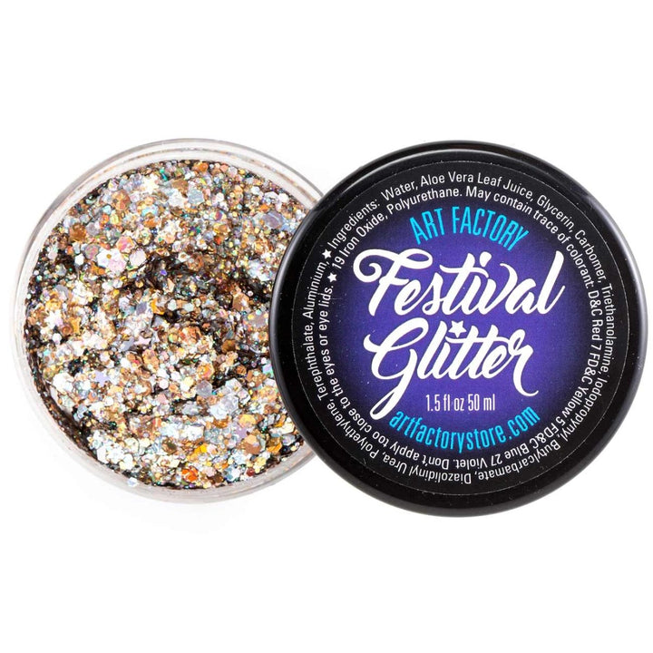 Festival Chunky Glitter Gel | Champagne 35mL - Fusion Body Art