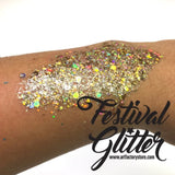 Festival Chunky Glitter Gel | Gold Digger 35mL - Fusion Body Art