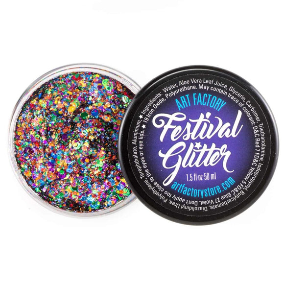Festival Chunky Glitter Gel | Rainbow Pride 35mL - Fusion Body Art