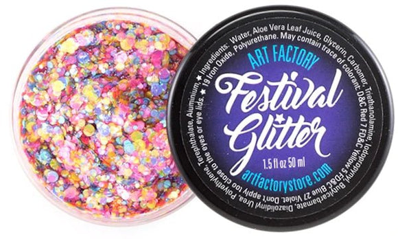 Festival Chunky Glitter Gel | Rave UV Reactive 35mL - Fusion Body Art