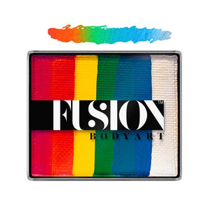 Fusion Body Art Face & FX Rainbow Cakes – Unicorn Magic | 50g - (discontinued) - Fusion Body Art
