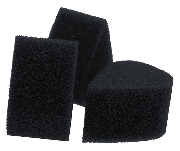 Fusion Body Art - Face Paint Petal Sponge | Charcoal Black 3PK - Fusion Body Art