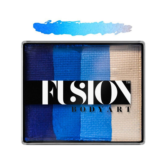 Fusion Body Art Face Painting Rainbow Cakes – Frozen Shimmer | 50g - Fusion Body Art
