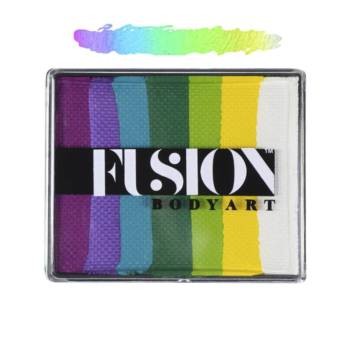 Fusion Body Art Face Painting Rainbow Cakes – Mermaid Splash | 50g - Fusion Body Art