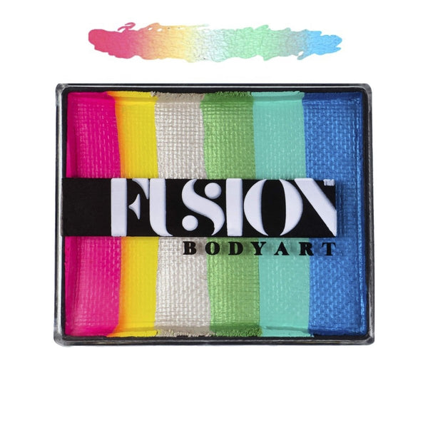 Fusion Body Art Face Painting Rainbow Cakes – Mermaid Tale | 50g - Fusion Body Art