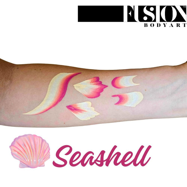 Fusion Body Art Face Painting Split Cakes – Sea Shell | 30g - Fusion Body Art