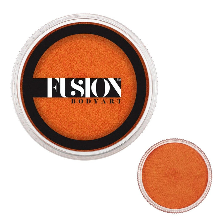 Fusion Body Art Face Paints – Pearl Juicy Orange | 25g - Fusion Body Art