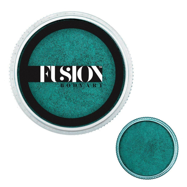 Fusion Body Art Face Paints – Pearl Mermaid Green | 25g - Fusion Body Art