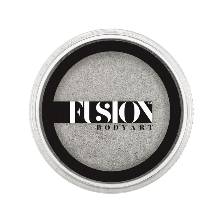 Fusion Body Art Face Paints – Pearl Metallic Silver | 32g - Fusion Body Art