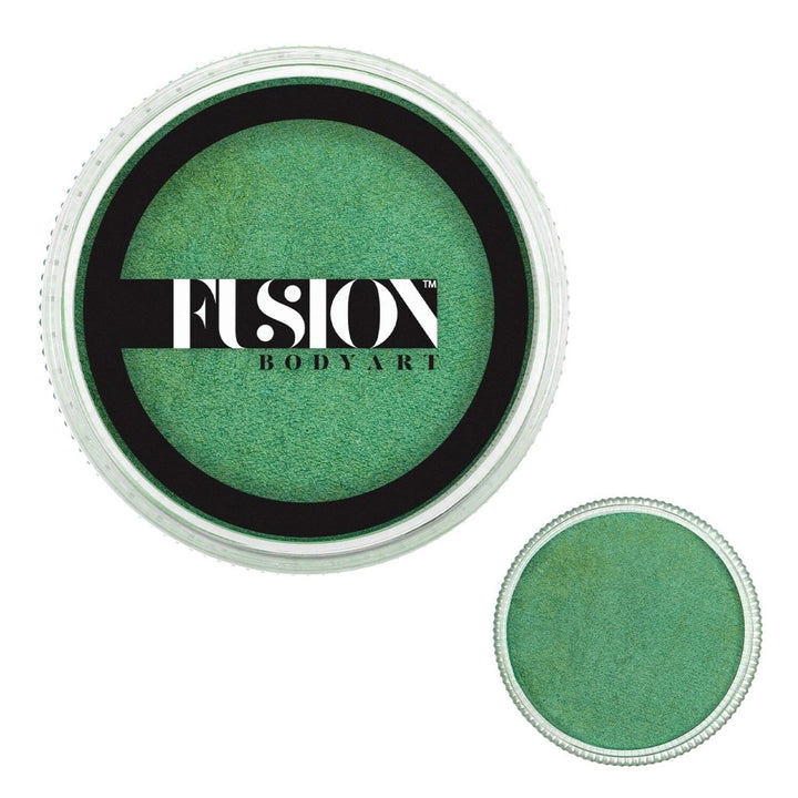 Fusion Body Art Face Paints – Pearl Mint Green | 25g - Fusion Body Art