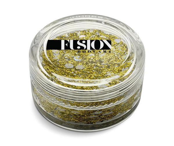 Fusion Body Art | Glitter Cream - Golden Rays 10mL - Fusion Body Art