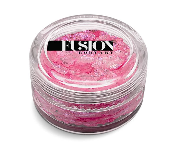 Fusion Body Art | Glitter Cream - Pink Butterflies 10mL - Fusion Body Art