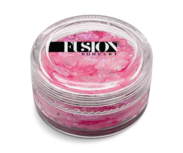 Fusion Body Art | Glitter Cream - Pink Butterflies 10mL - Fusion Body Art