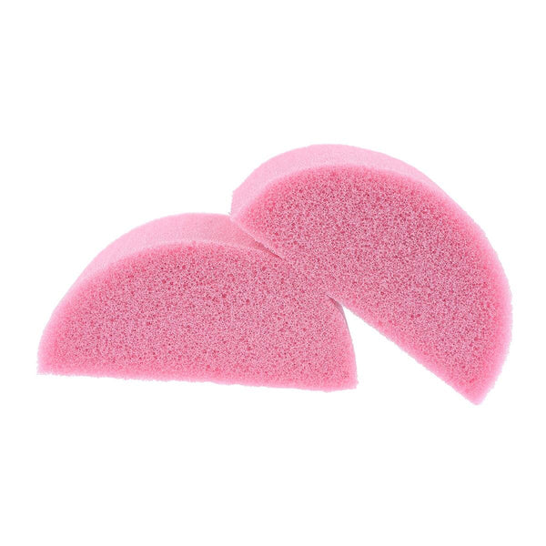 Fusion Body Art - Half Round Face Paint Sponge 2PK X 100 - Fusion Body Art