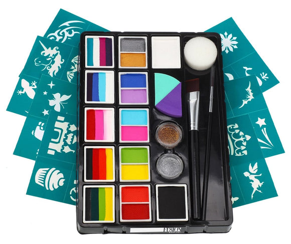 Fusion Body Art | Perfect Face Painting Kit - Fusion Body Art