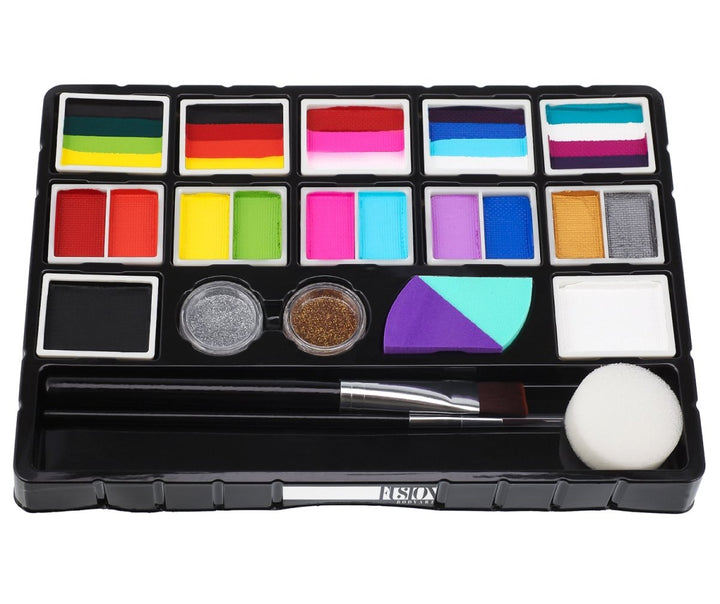 Fusion Body Art | Perfect Face Painting Kit - Fusion Body Art