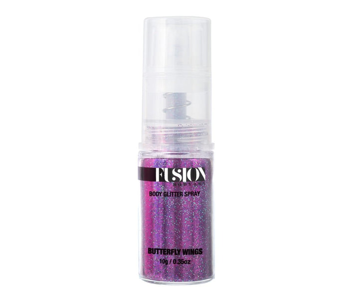 Glitter Pump Spray | Butterfly Wings - Holographic Purple - Fusion Body Art