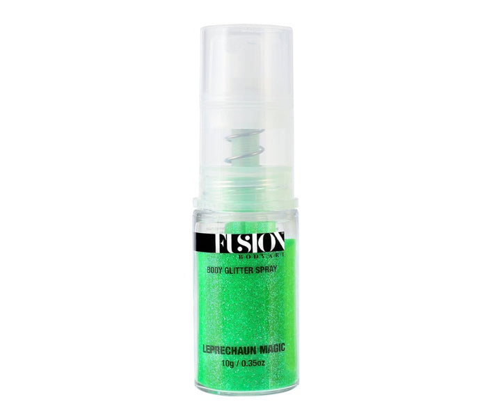 Glitter Pump Spray | Leprechaun Magic - Holographic Lime Green - Fusion Body Art