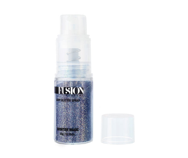 Glitter Pump Spray | Winter Magic - Velvet Blue - Fusion Body Art