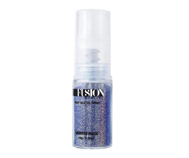 Glitter Pump Spray | Winter Magic - Velvet Blue - Fusion Body Art