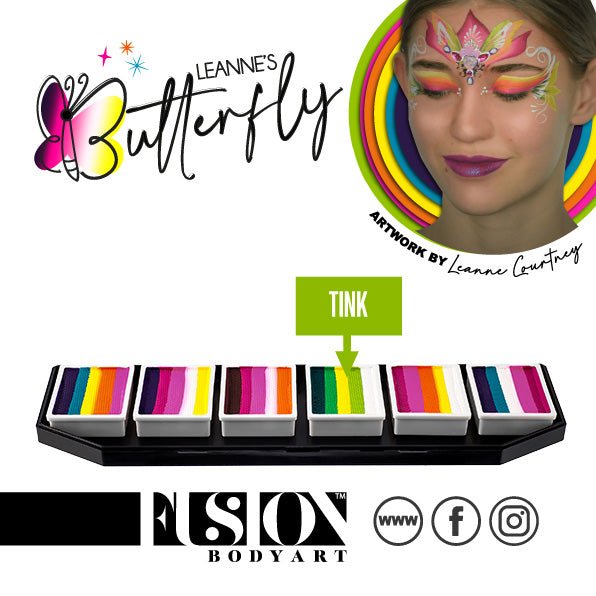 Leanne's Butterfly Palette - Fusion Body Art