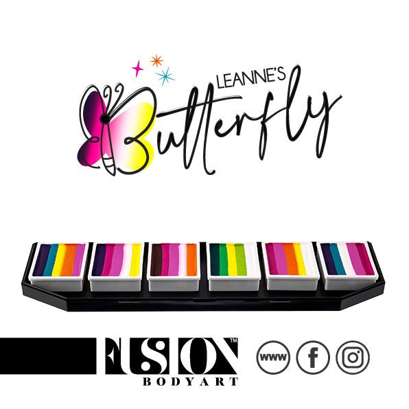 Leanne's Butterfly Palette - Fusion Body Art