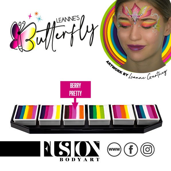 Leanne's Butterfly Palette - Fusion Body Art