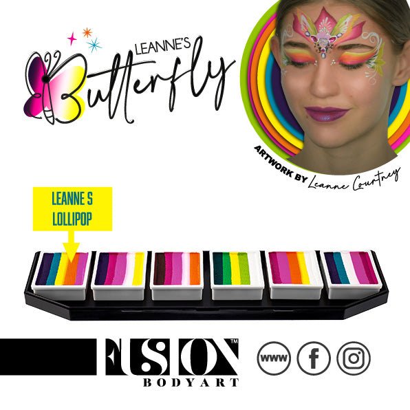 Leanne's Butterfly Palette - Fusion Body Art