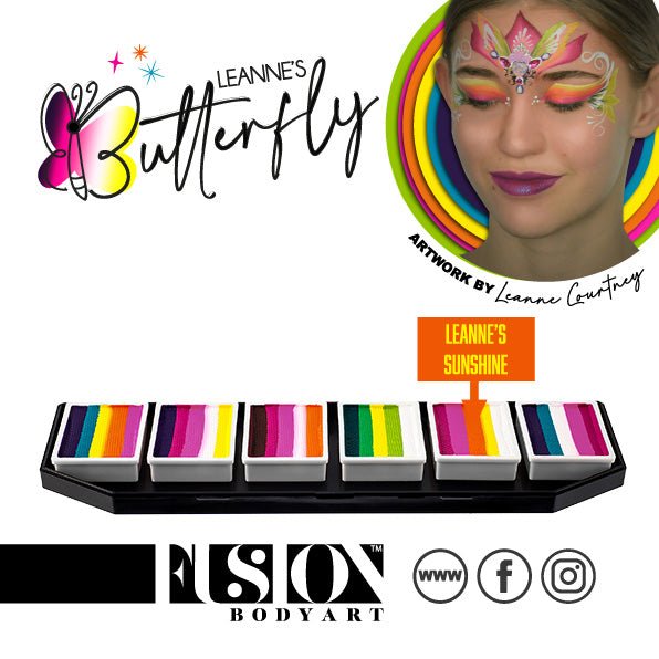 Leanne's Butterfly Palette - Fusion Body Art