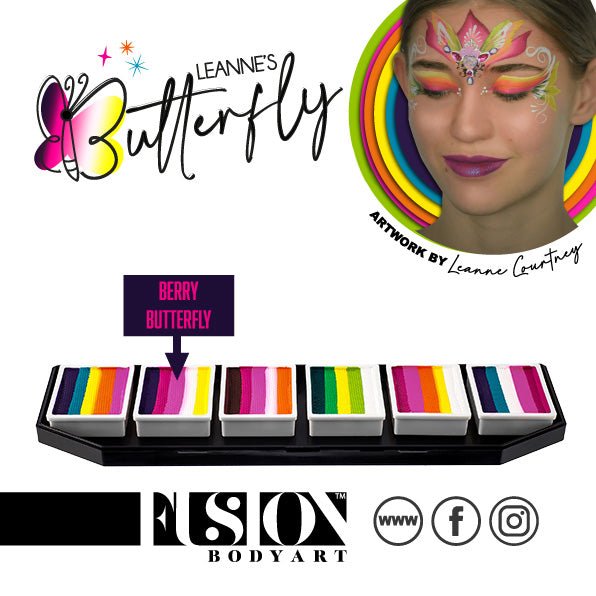 Leanne's Butterfly Palette - Fusion Body Art