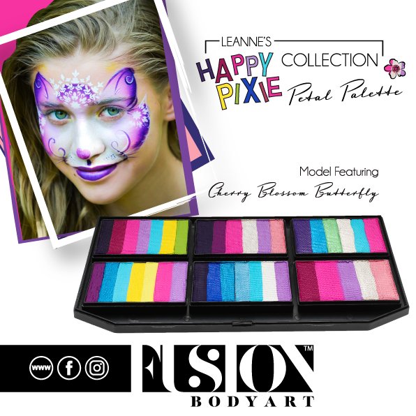 Leanne's Happy Pixie - Petal Palette - Fusion Body Art