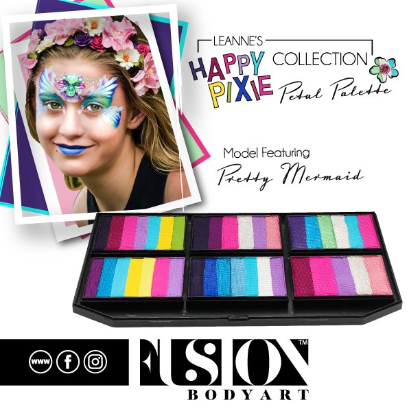 Leanne's Happy Pixie - Petal Palette - Fusion Body Art