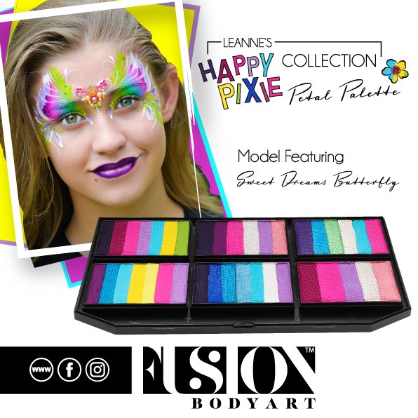 Leanne's Happy Pixie - Petal Palette - Fusion Body Art